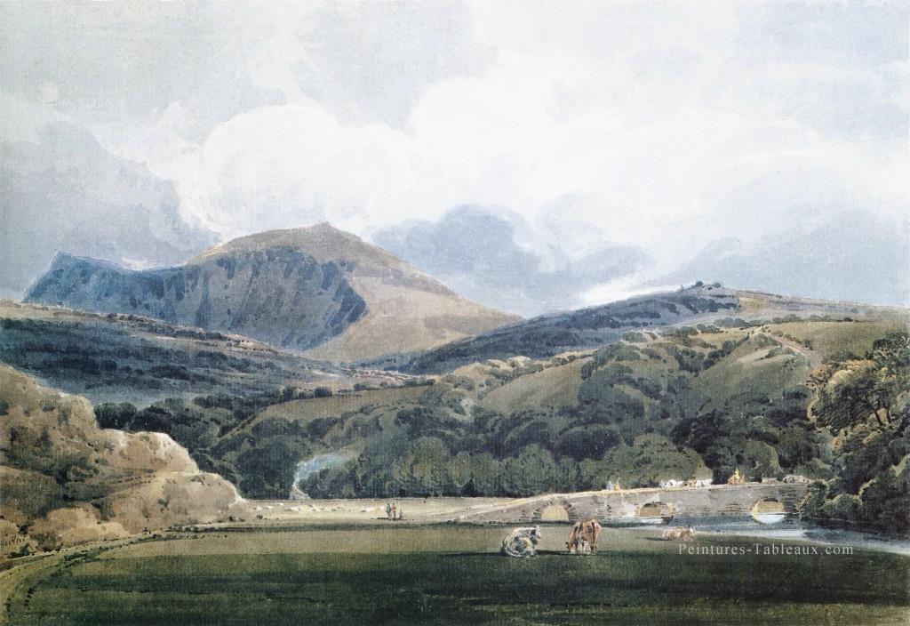 Mynn aquarelle peintre paysages Thomas Girtin Peintures à l'huile